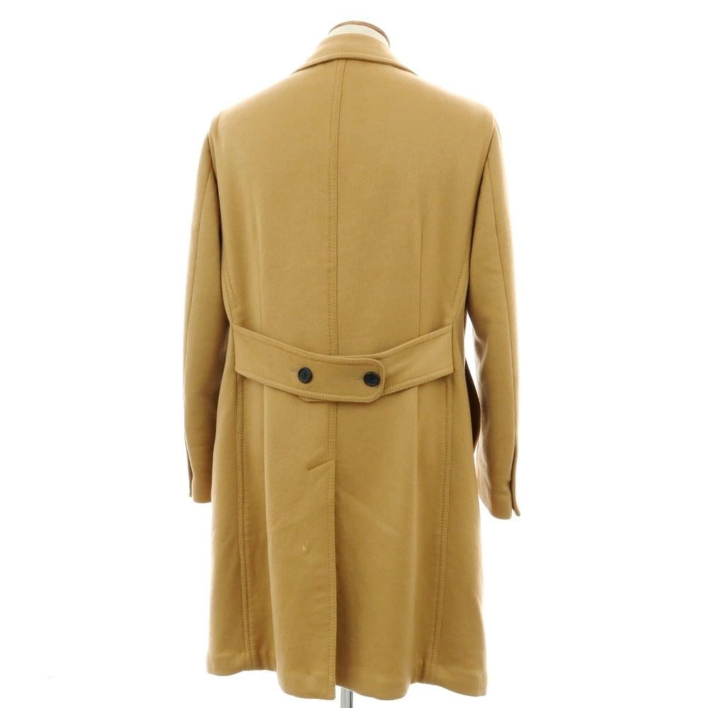 【中古】ティト アレグレット TITO ALLEGRETTO カシミヤ チェスターフィールドコート キャメルベージュ【 48 】【 状態ランクB 】【 メンズ 】