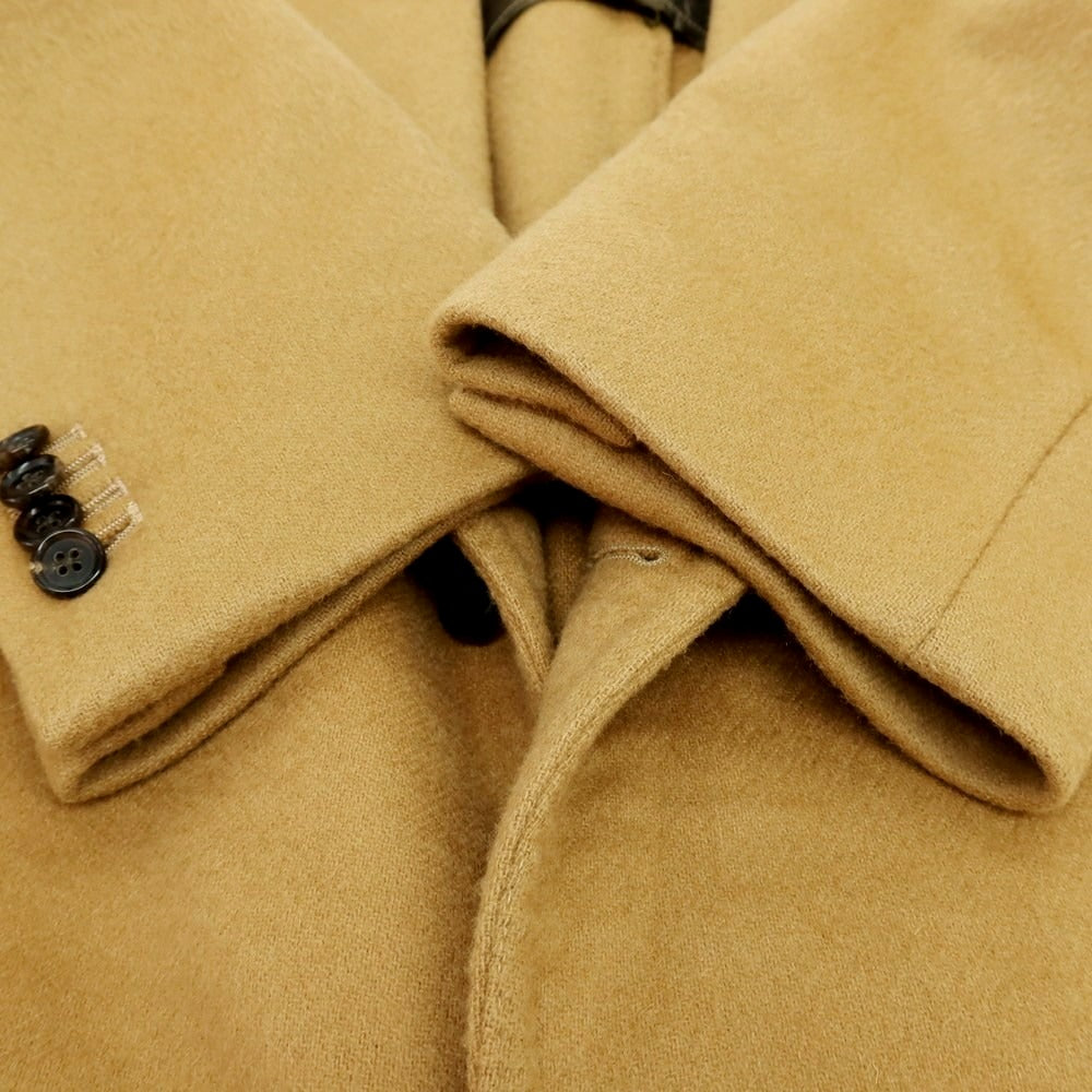 【中古】ティト アレグレット TITO ALLEGRETTO カシミヤ チェスターフィールドコート キャメルベージュ【 48 】【 状態ランクB 】【 メンズ 】