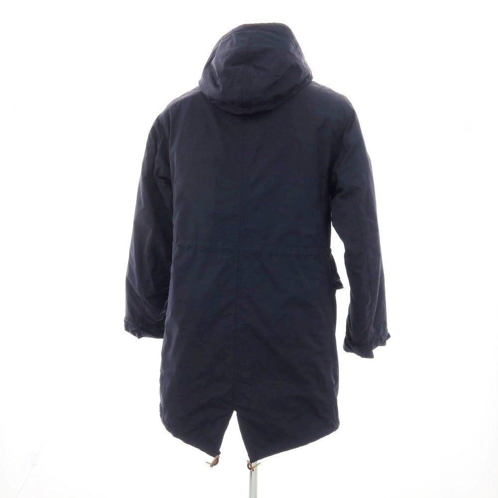 【中古】ポロ ラルフローレン Polo Ralph Lauren ポリエステルナイロン 内ボア モッズコート ネイビー【サイズXS】【 状態ランクC 】【 メンズ 】[CPD]