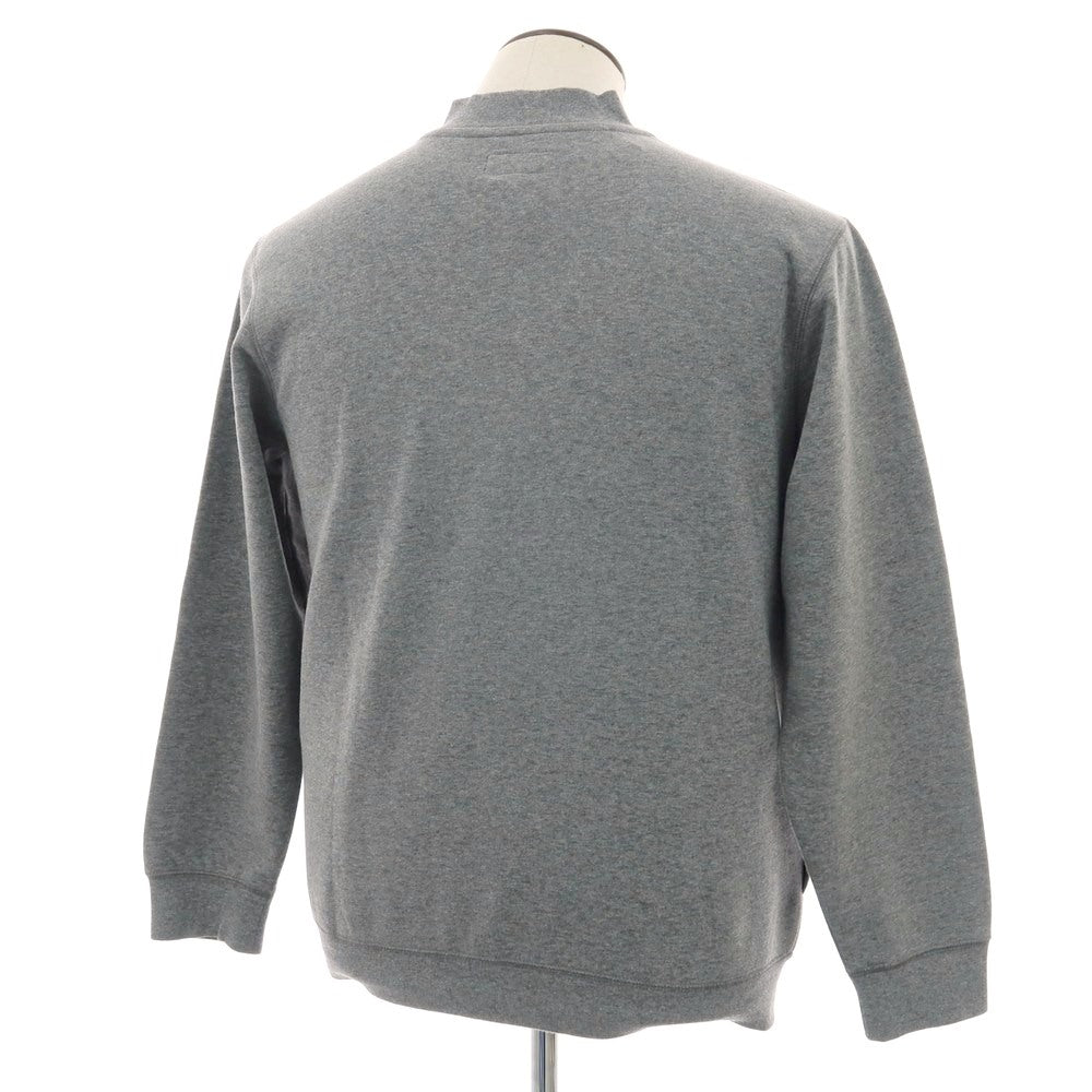 【中古】【未使用】ポロ ラルフローレン Polo Ralph Lauren コットンポリエステル ジップアップ スウェットブルゾン グレー【 L 】【 状態ランクS 】【 メンズ 】