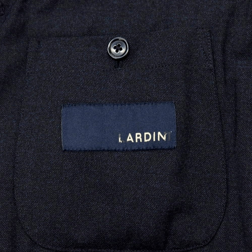 【中古】ラルディーニ LARDINI easy wear ストレッチナイロンウール 3つボタンスーツ セットアップ ネイビー【サイズ52 7REG】【 状態ランクC 】【 メンズ 】
