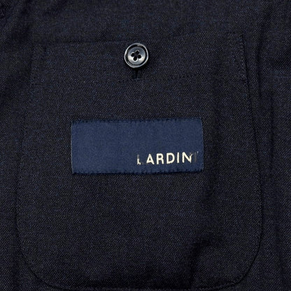 【中古】ラルディーニ LARDINI easy wear ストレッチナイロンウール 3つボタンスーツ セットアップ ネイビー【サイズ52 7REG】【 状態ランクC 】【 メンズ 】