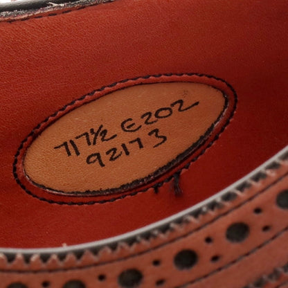 【中古】エドワードグリーン EDWARD GREEN CADOGAN カドガン セミブローグ ドレスシューズ ブラウン系【 7 E 】【 状態ランクB 】【 メンズ 】