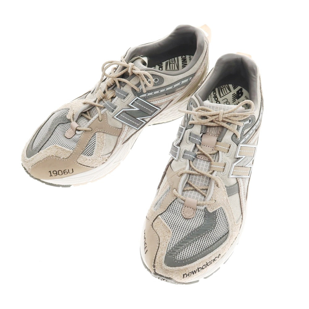 【中古】エヌハリウッド N.HOOLYWOOD ×NEW BALANCE 1906U スニーカー グレー【 サイズ26 】【 状態ランクB 】【 メンズ 】 [APD]