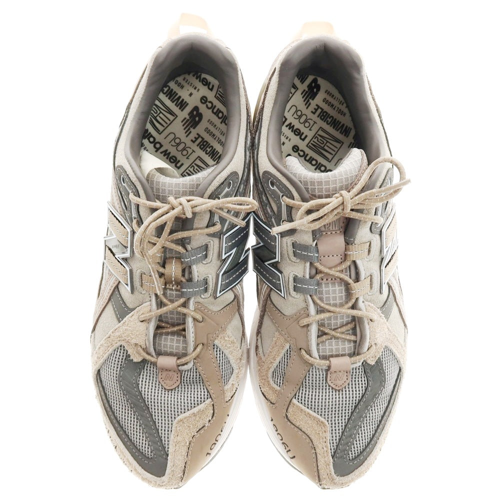 【中古】エヌハリウッド N.HOOLYWOOD ×NEW BALANCE 1906U スニーカー グレー【 サイズ26 】【 状態ランクB 】【 メンズ 】 [APD]