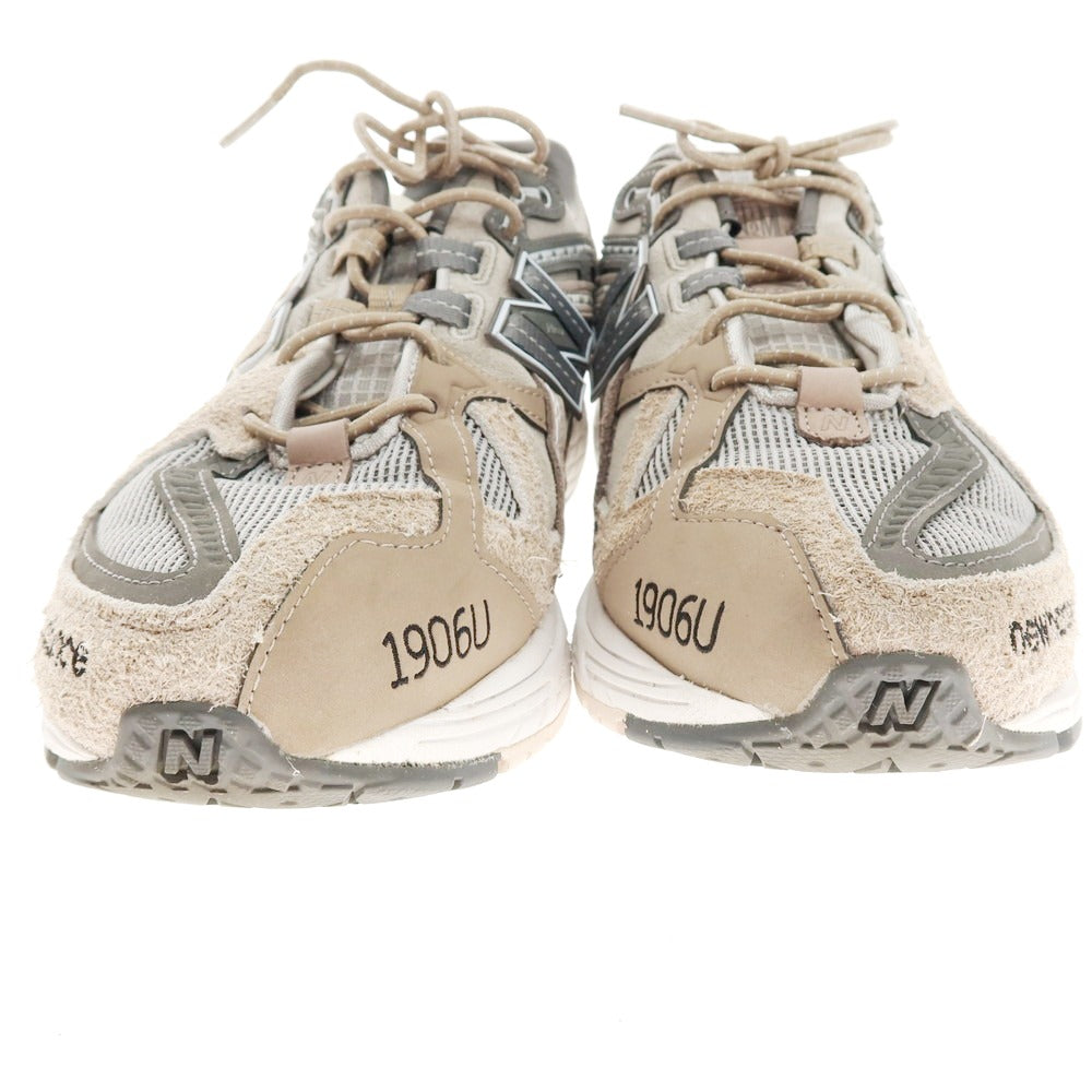 【中古】エヌハリウッド N.HOOLYWOOD ×NEW BALANCE 1906U スニーカー グレー【 サイズ26 】【 状態ランクB 】【 メンズ 】 [APD]