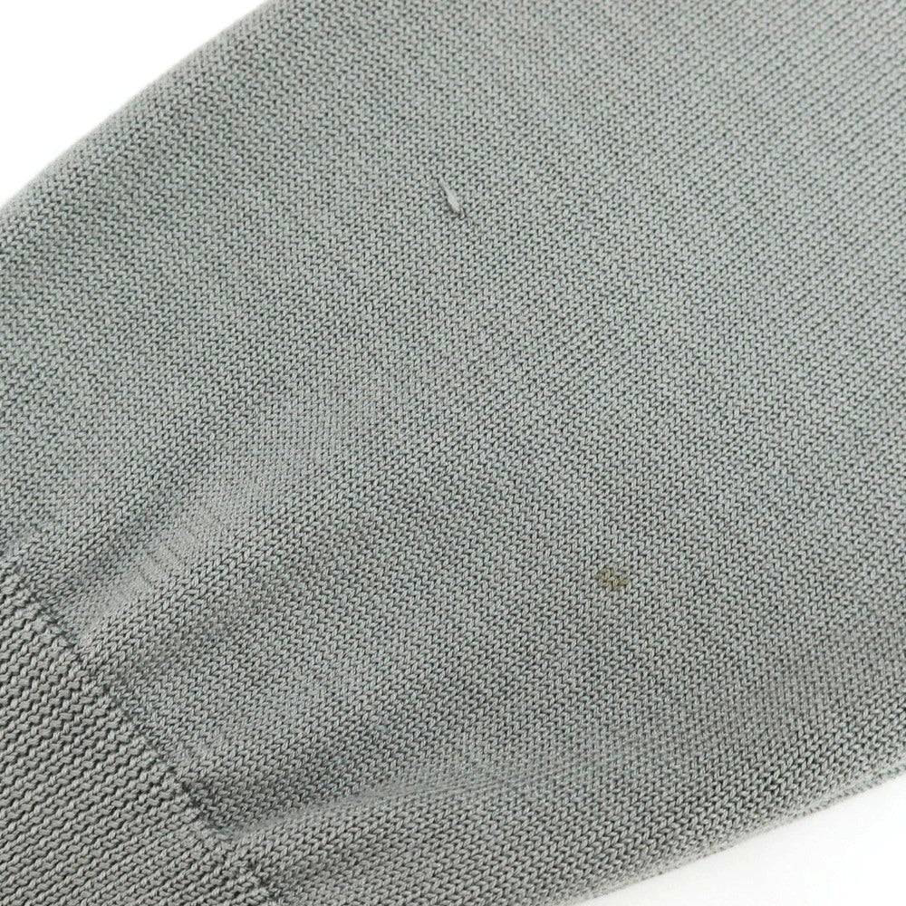 【中古】レンコントラント RENCONTRANT ハイゲージ シルク カーディガン グレー【 M 】【 状態ランクC 】【 メンズ 】