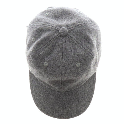 【中古】キジマタカユキ KIJIMA TAKAYUKI ウールナイロン キャップ グレー【 Free 】【 状態ランクA 】【 メンズ 】