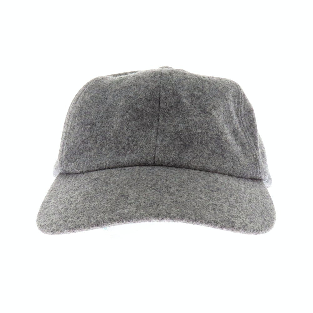 【中古】キジマタカユキ KIJIMA TAKAYUKI ウールナイロン キャップ グレー【 Free 】【 状態ランクA 】【 メンズ 】