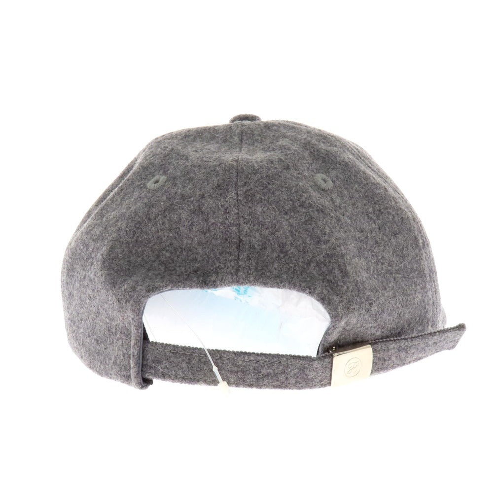 【中古】キジマタカユキ KIJIMA TAKAYUKI ウールナイロン キャップ グレー【 Free 】【 状態ランクA 】【 メンズ 】