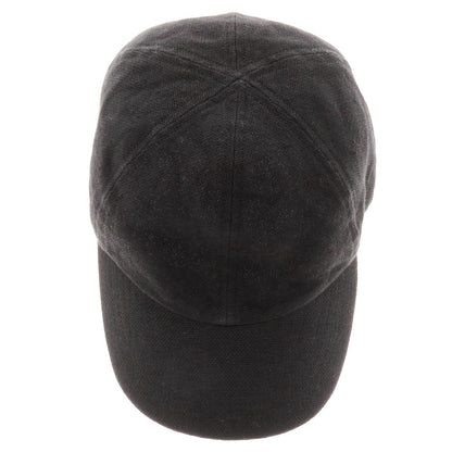 【中古】マチュアーハ mature ha リネン キャップ ブラック【 2 】【 状態ランクB 】【 メンズ 】