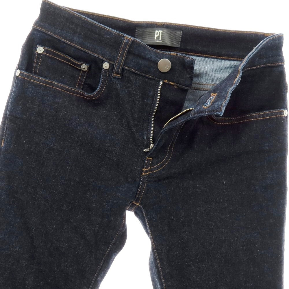 【中古】ピーティートリノ デニム PT TORINO DENIM SWING デニムパンツ ネイビー【サイズ28】【 状態ランクB 】【 メンズ 】[CPD]