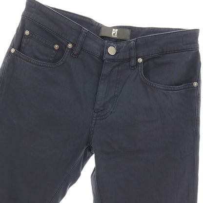 【中古】ピーティートリノ デニム PT TORINO DENIM SWING ストレッチ コットンウール 5ポケットパンツ ネイビー【サイズ29】【 状態ランクB 】【 メンズ 】
