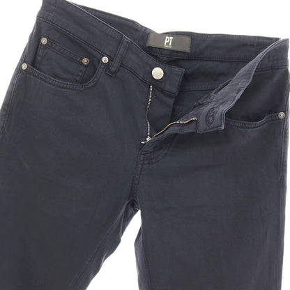 【中古】ピーティートリノ デニム PT TORINO DENIM SWING ストレッチ コットンウール 5ポケットパンツ ネイビー【サイズ29】【 状態ランクB 】【 メンズ 】