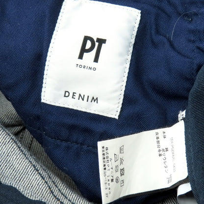 【中古】ピーティートリノ デニム PT TORINO DENIM SOUL デニムパンツ ネイビー【 33 】【 状態ランクB 】【 メンズ 】