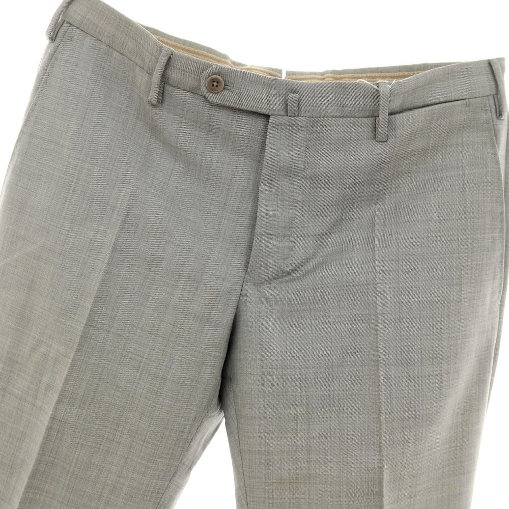 【中古】インコテックス INCOTEX SUPER 100’S ウール ドレススラックスパンツ ライトグレー【サイズ48】【 状態ランクC 】【 メンズ 】