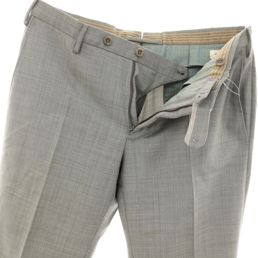 【中古】インコテックス INCOTEX SUPER 100’S ウール ドレススラックスパンツ ライトグレー【サイズ48】【 状態ランクC 】【 メンズ 】