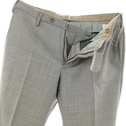 【中古】インコテックス INCOTEX SUPER 100’S ウール ドレススラックスパンツ ライトグレー【サイズ48】【 状態ランクC 】【 メンズ 】