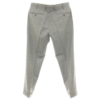 【中古】インコテックス INCOTEX SUPER 100’S ウール ドレススラックスパンツ ライトグレー【サイズ48】【 状態ランクC 】【 メンズ 】