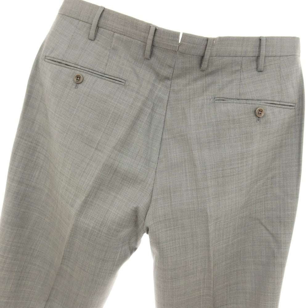 【中古】インコテックス INCOTEX SUPER 100’S ウール ドレススラックスパンツ ライトグレー【サイズ48】【 状態ランクC 】【 メンズ 】