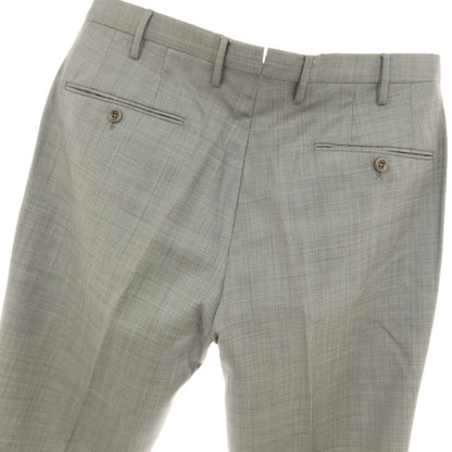 【中古】インコテックス INCOTEX SUPER 100’S ウール ドレススラックスパンツ ライトグレー【サイズ48】【 状態ランクC 】【 メンズ 】