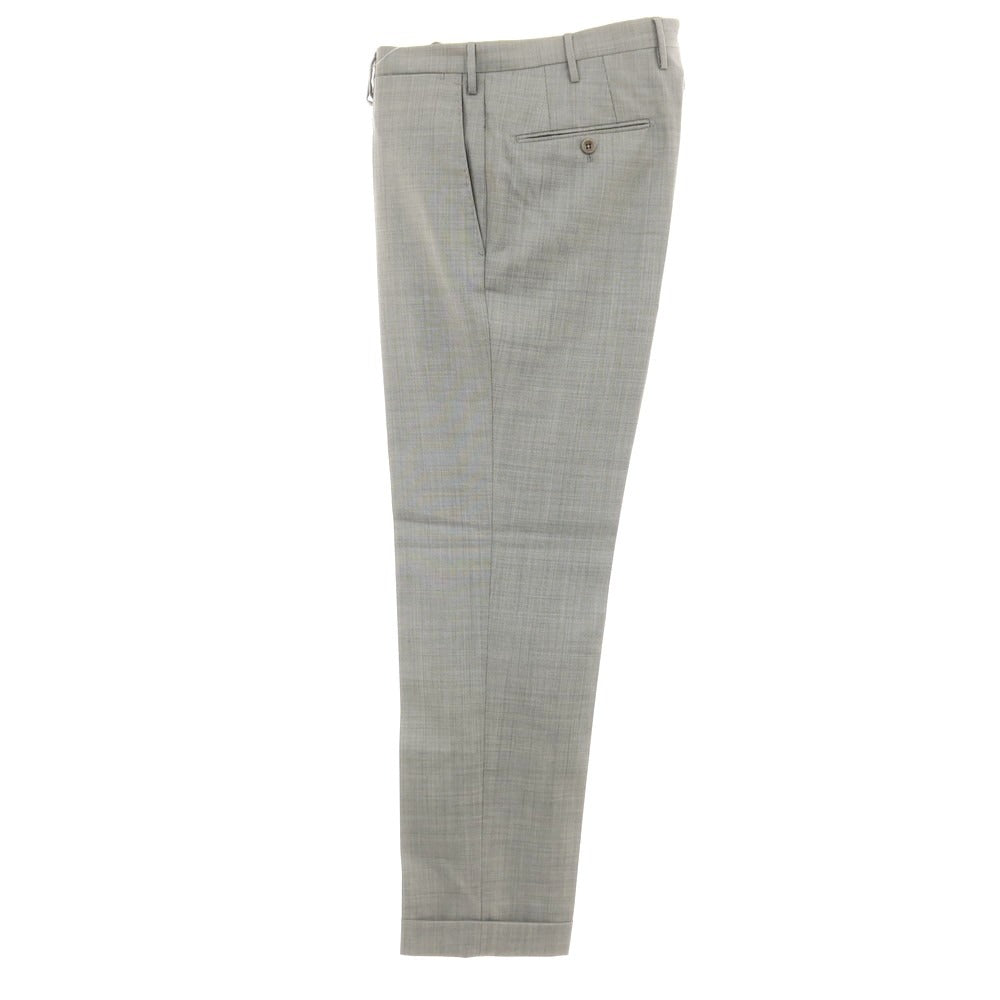 【中古】インコテックス INCOTEX SUPER 100’S ウール ドレススラックスパンツ ライトグレー【サイズ48】【 状態ランクC 】【 メンズ 】