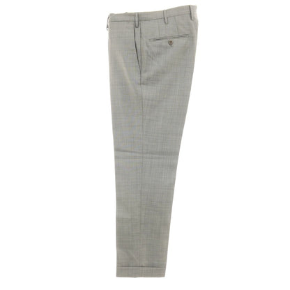 【中古】インコテックス INCOTEX SUPER 100’S ウール ドレススラックスパンツ ライトグレー【サイズ48】【 状態ランクC 】【 メンズ 】