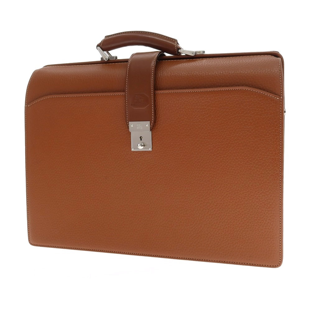 【中古】バーバリー BURBERRY レザー ダレスバッグ ライトブラウン【 状態ランクB 】【 メンズ 】