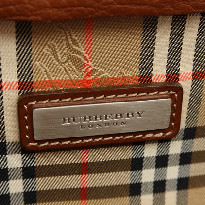 【中古】バーバリー BURBERRY レザー ダレスバッグ ライトブラウン【 状態ランクB 】【 メンズ 】