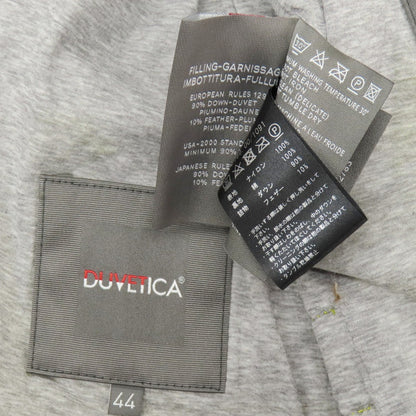 【中古】デュベティカ DUVETICA CEOリップストップナイロン ポケッタブル ダブルジップ ダウンベスト イエロー【 44 】【 状態ランクC 】【 メンズ 】