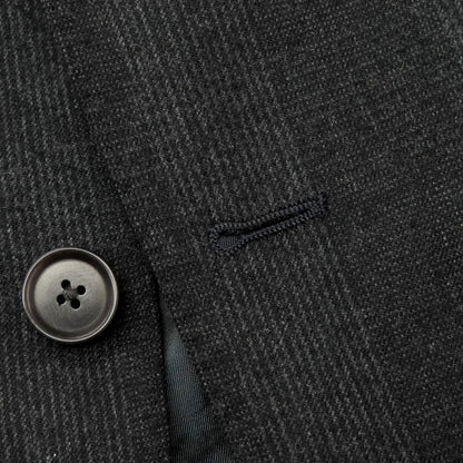 【中古】グリーンレーベルリラクシング green label relaxing ウール グレンチェック 3B テーラードジャケット ダークグレー【 44 】【 状態ランクB 】【 メンズ 】