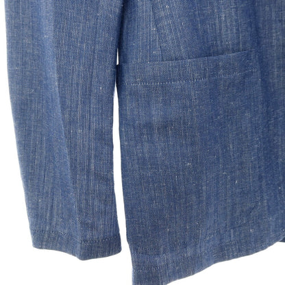 【中古】ユナイテッドアローズ UNITED ARROWS ウールリネン 2B カジュアルジャケット ブルー【サイズ44】【 状態ランクB 】【 メンズ 】