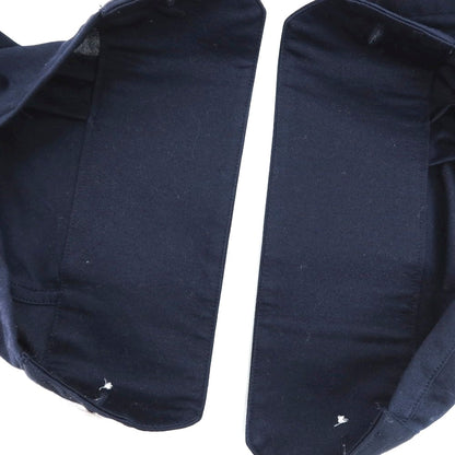 【中古】グリーンレーベルリラクシング green label relaxing ポリエステルコットン ジャージー ボタンダウン カジュアルシャツ ネイビー【 S 】【 状態ランクB 】【 メンズ 】