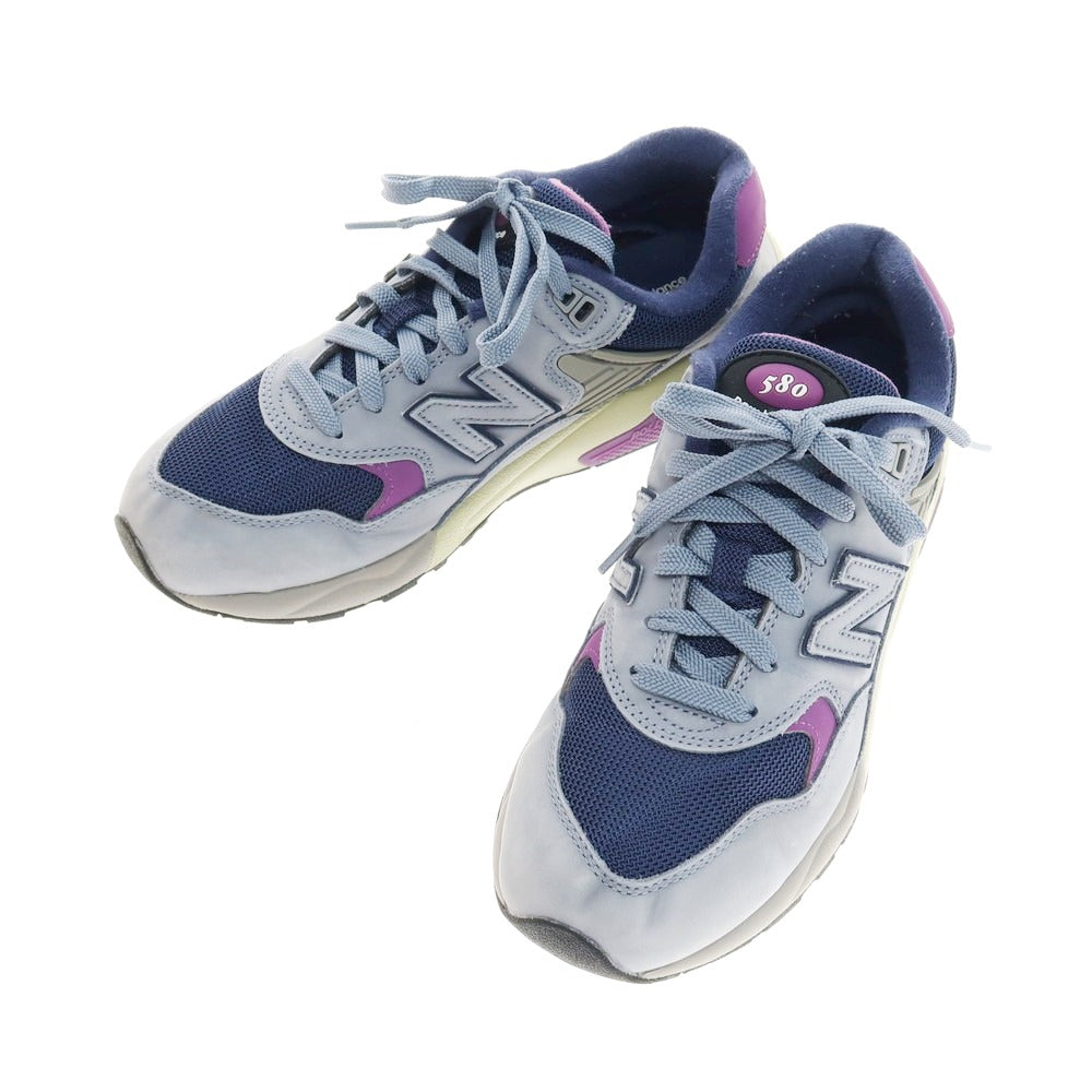 【中古】ニューバランス NEW BALANCE MT580VB2 スニーカー ブルーxネイビー【 サイズ26 】【 状態ランクC 】【 メンズ 】 [BPD]