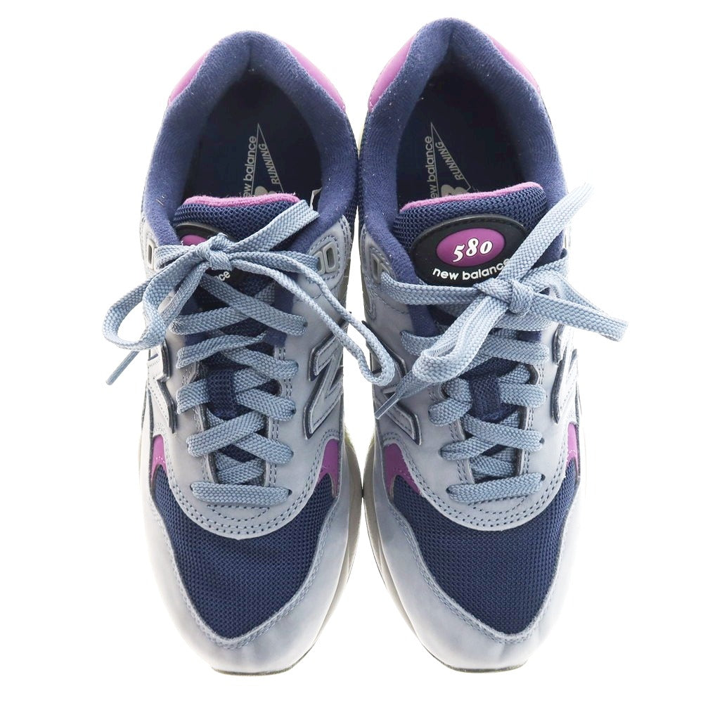 【中古】ニューバランス NEW BALANCE MT580VB2 スニーカー ブルーxネイビー【 サイズ26 】【 状態ランクC 】【 メンズ 】 [BPD]