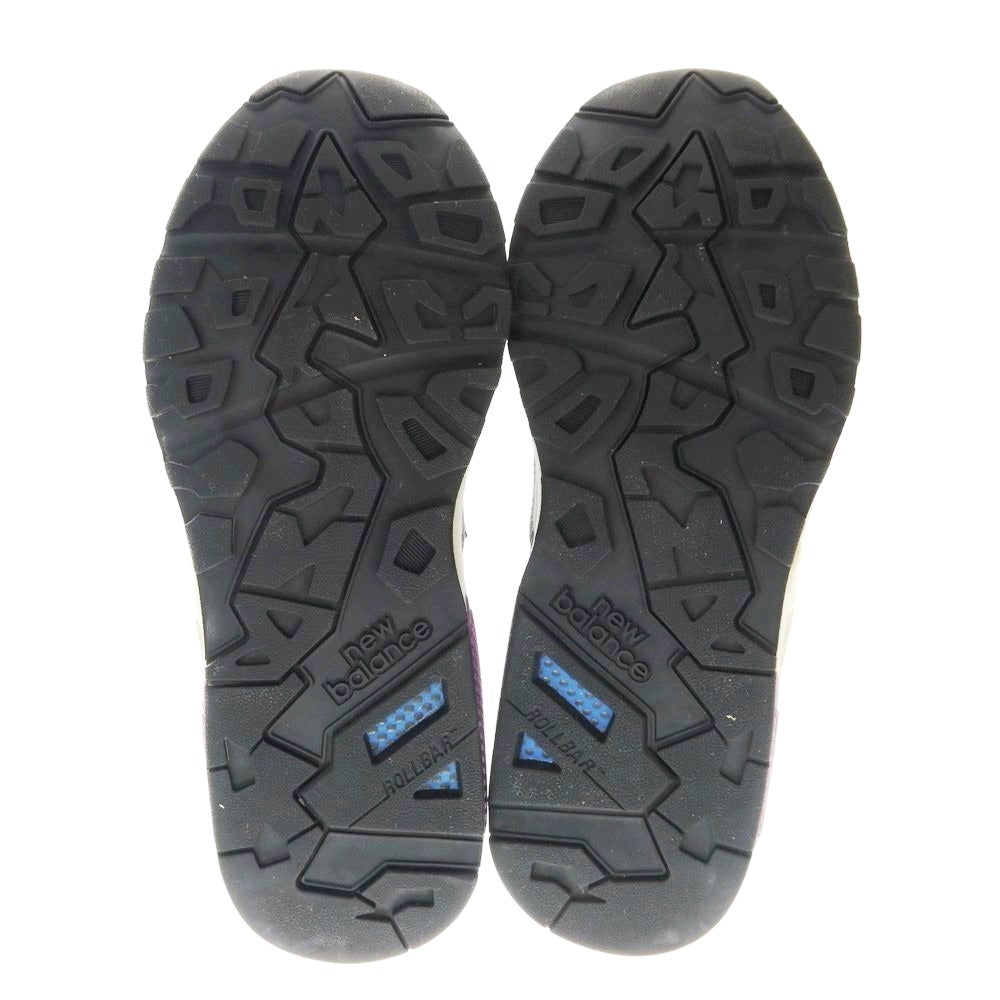 【中古】ニューバランス NEW BALANCE MT580VB2 スニーカー ブルーxネイビー【 サイズ26 】【 状態ランクC 】【 メンズ 】 [BPD]