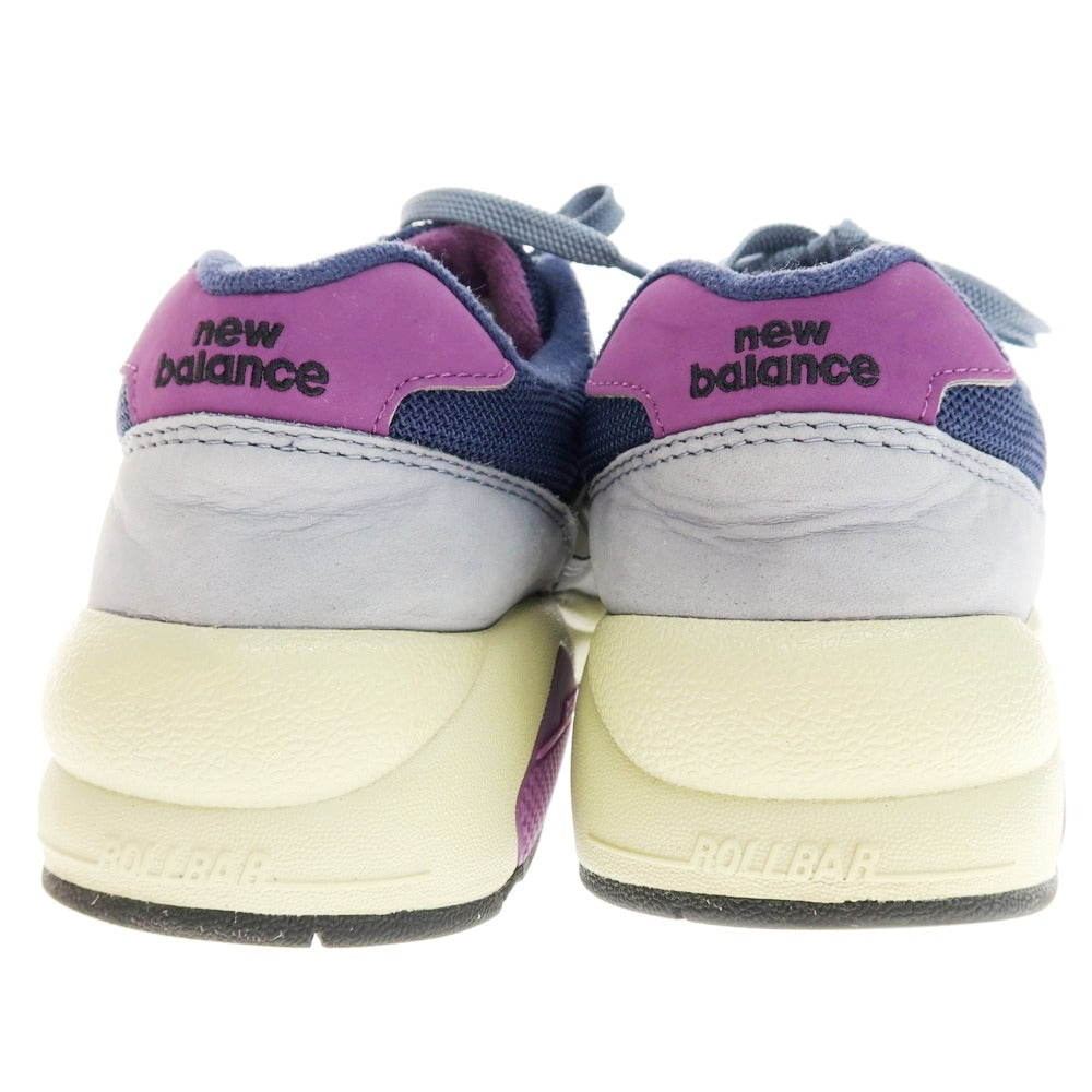 【中古】ニューバランス NEW BALANCE MT580VB2 スニーカー ブルーxネイビー【 サイズ26 】【 状態ランクC 】【 メンズ 】 [BPD]