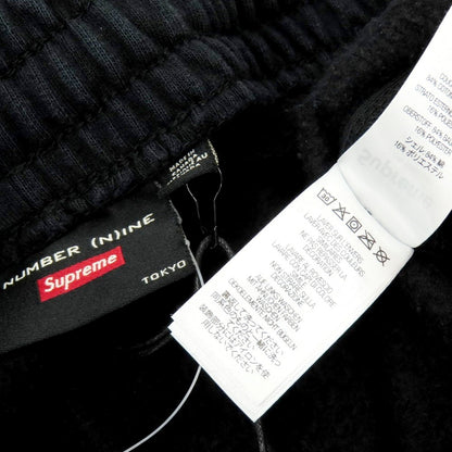 【中古】シュプリーム Supreme x Number (N)ine 2025年秋冬 Drawstring Sweatpant スウェットパンツ ブラック【 M 】【 状態ランクB 】【 メンズ 】