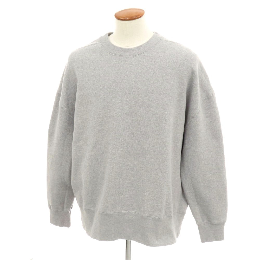 【中古】スタジオニコルソン STUDIO NICHOLSON BEAMS PLUS別注 2025年秋冬 コットン スウェット グレー【サイズM】【 状態ランクB 】【 メンズ 】[CPD]