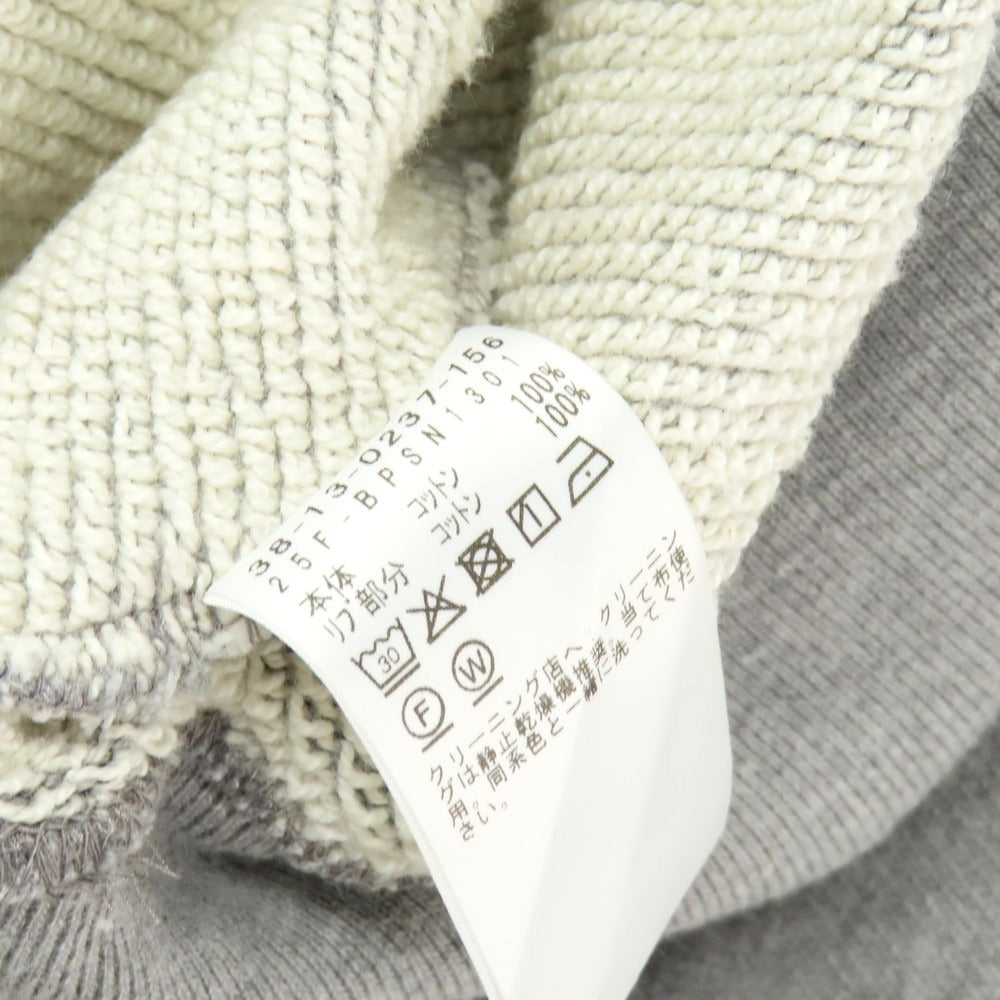 【中古】スタジオニコルソン STUDIO NICHOLSON BEAMS PLUS別注 2025年秋冬 コットン スウェット グレー【サイズM】【 状態ランクB 】【 メンズ 】[CPD]