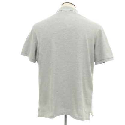 【中古】ポロ ラルフローレン Polo Ralph Lauren BEAMS別注 LIMITED EDITION コットン 鹿の子 半袖ポロシャツ グレー【 L 】【 状態ランクD 】【 メンズ 】