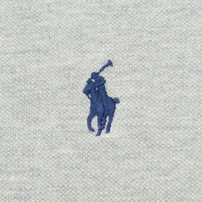【中古】ポロ ラルフローレン Polo Ralph Lauren BEAMS別注 LIMITED EDITION コットン 鹿の子 半袖ポロシャツ グレー【 L 】【 状態ランクD 】【 メンズ 】