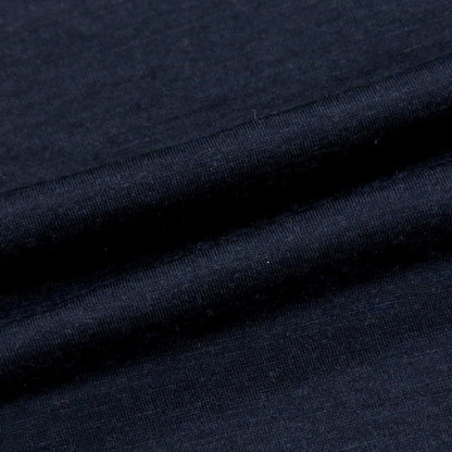 【中古】エスエスズィー SSZ WOOLLABO別注 ウールポリエステル クルーネック 長袖Ｔシャツ ネイビー【 M 】【 状態ランクB 】【 メンズ 】