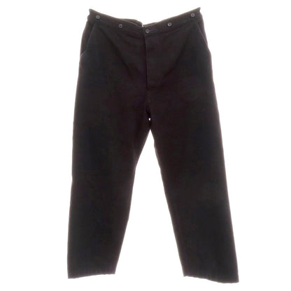 【中古】コモリ COMOLI 2025年秋冬 ワイド デニムパンツ ジーンズ ブラック【 3 】【 状態ランクB 】【 メンズ 】