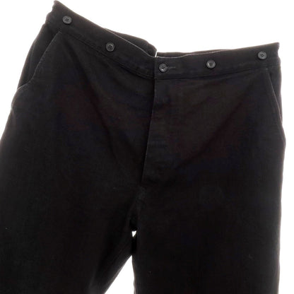 【中古】コモリ COMOLI 2025年秋冬 ワイド デニムパンツ ジーンズ ブラック【 3 】【 状態ランクB 】【 メンズ 】