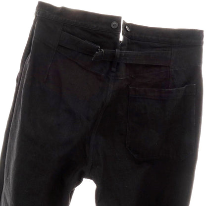 【中古】コモリ COMOLI 2025年秋冬 ワイド デニムパンツ ジーンズ ブラック【 3 】【 状態ランクB 】【 メンズ 】