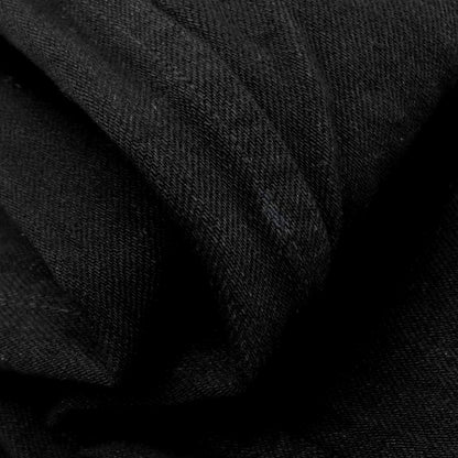 【中古】コモリ COMOLI 2025年秋冬 ワイド デニムパンツ ジーンズ ブラック【 3 】【 状態ランクB 】【 メンズ 】