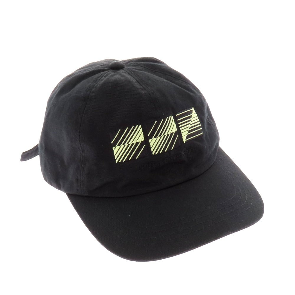 【中古】エスエスズィー SSZ コットン ベースボールキャップ ブラック【 状態ランクB 】【 メンズ 】