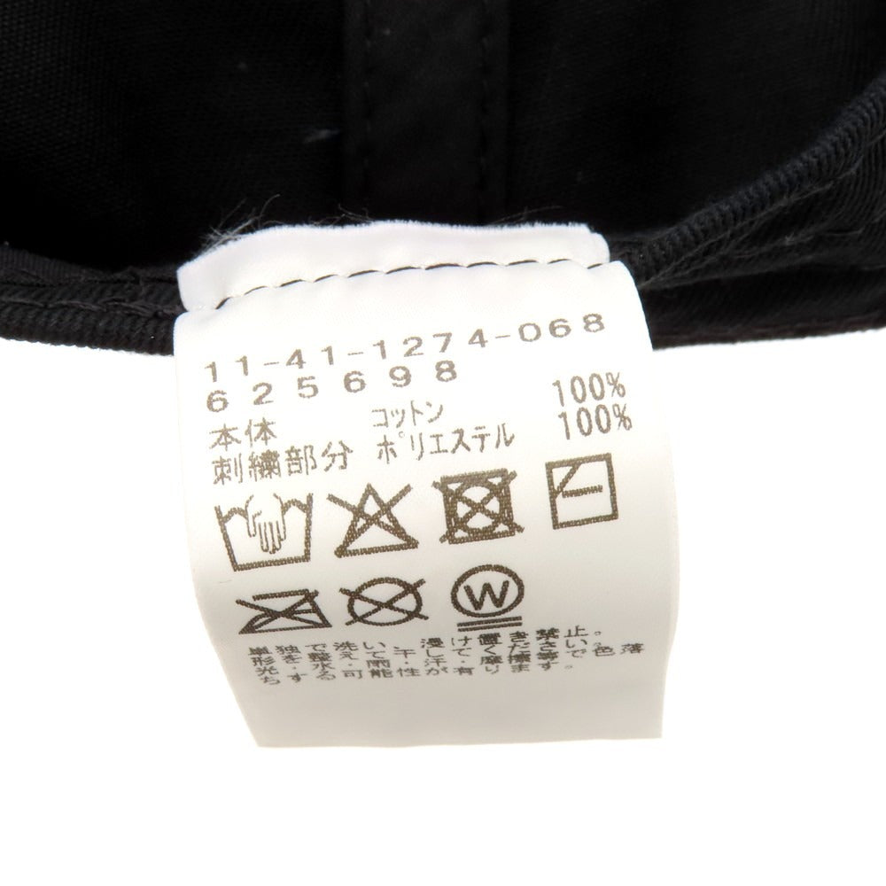 【中古】エスエスズィー SSZ コットン ベースボールキャップ ブラック【 状態ランクB 】【 メンズ 】