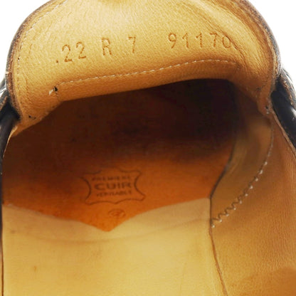 【中古】パラブーツ Paraboot BEAMS F別注 REIMS ローファー ブラック【 7 】【 状態ランクB 】【 メンズ 】